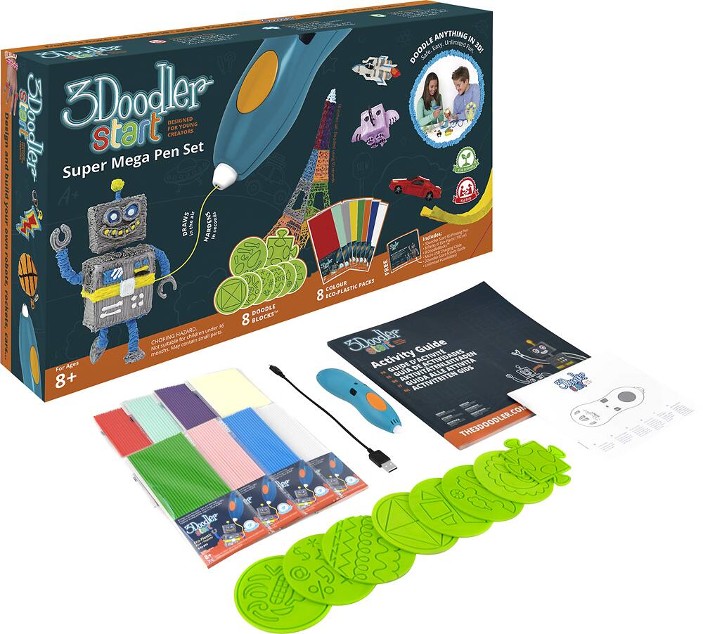 Alt View 11. 3Doodler - Start Super Mega 3D Pen Set.