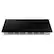 Alt View 19. Samsung - 36" Induction Cooktop with Anti-Scratch Matte Glass and Sync - Black.