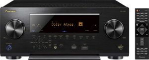 Pioneer - Elite 2200W 11.2-Ch. Network-Ready 4K Ultra HD 3D Pass-Through A/V Home Theater Receiver - Black - Front_Zoom