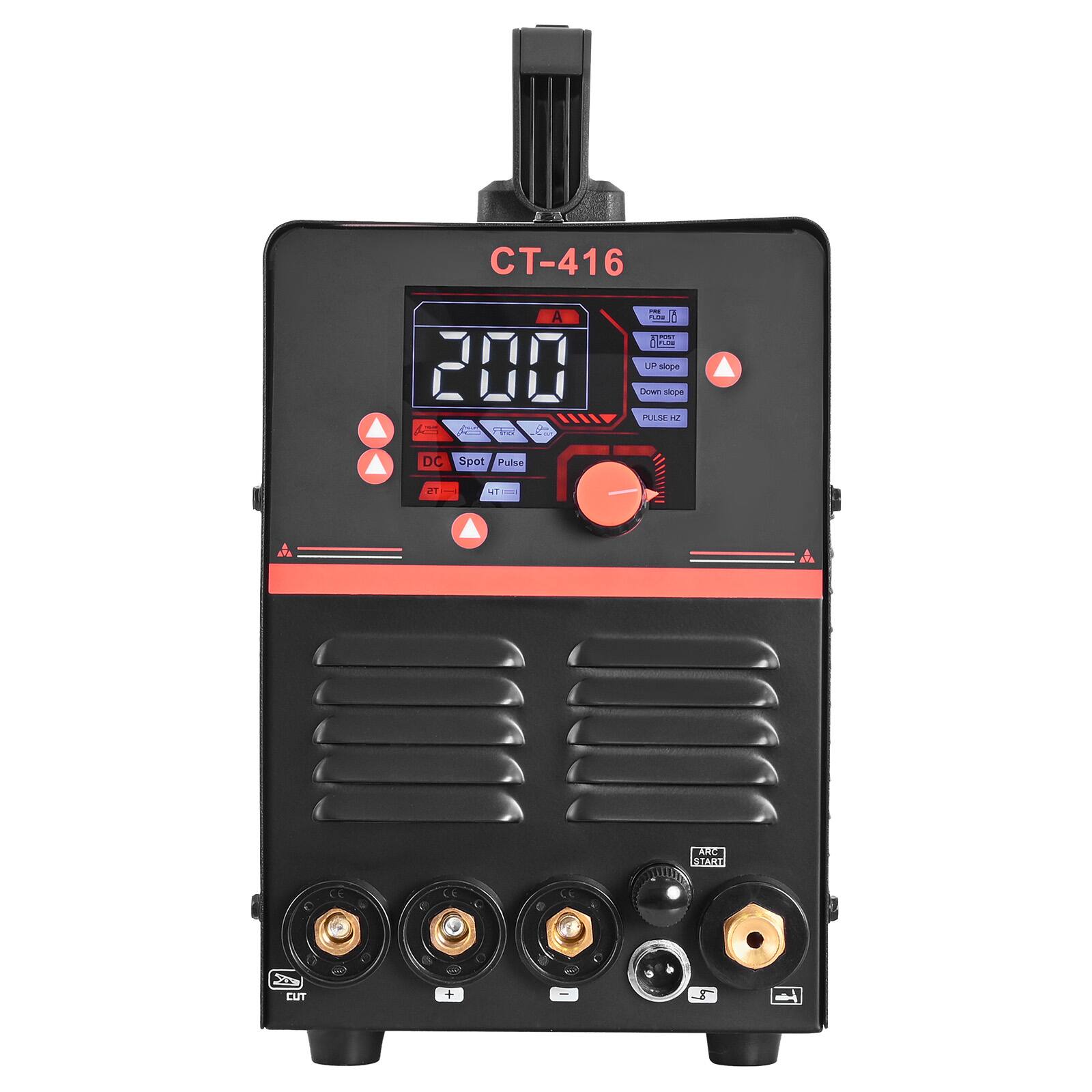 -416  
A 200 VIS  
PRE FLOW PER FLOW UP slope Down slope PULSE H2  
DC  
Spot Pulse P  
TS  
47  
AVA  
ARC START  
CUT  
+