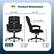 Serta Product Dimensions:
* Width: 27.5"
* Depth: 32"
* Back Height: 24"
* Seat Depth: 20"
* Inner Seat Width: 20"
* Weight Capacity: 275 lb.
* Chair Height Max: 44.5"
* Chair Height Min: 40.5"
* Seat Height Max: 22.5"
* Seat Height Min: 18.5"