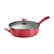 Alt View Zoom 23. Tramontina - 14PC Cold Forged Cookware Set - Red.