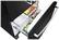 Alt View 14. KitchenAid - 20 Cu. Ft. French Door Counter-Depth Refrigerator - Black Stainless Steel with Printshield Finish.