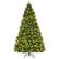 Front. Costway - 8Ft Pre-Lit Hinged PVC Christmas Tree 430 LED Lights - Green.
