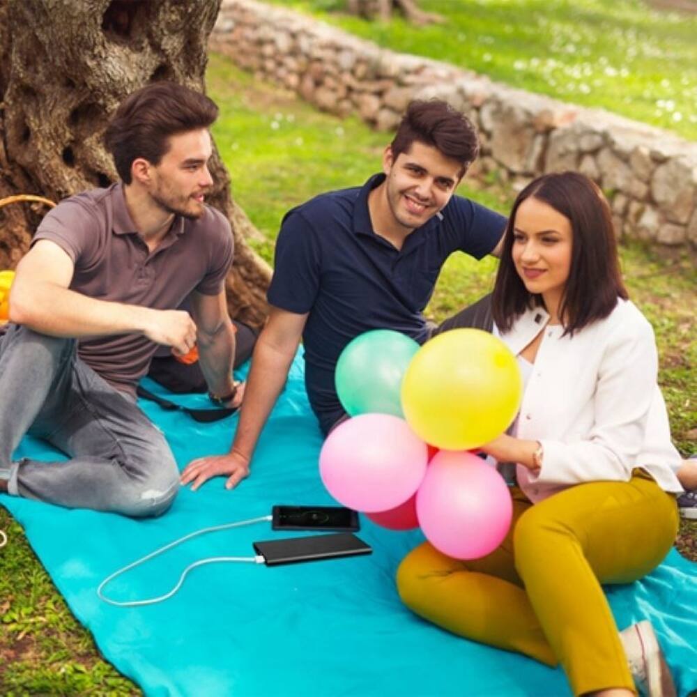 Alt View 2. Loheer - Loheer 20000mah portable charger, dual port power bank with slim aluminum alloy design.