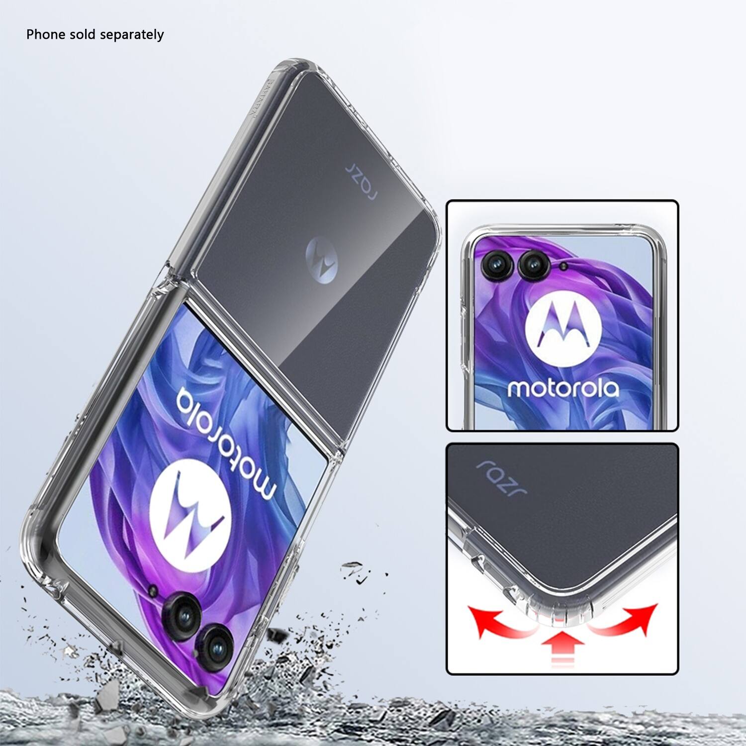 Phone sold separately.