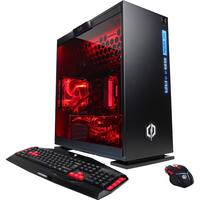 CyberPowerPC - Gamer Supreme Liquid Cooled Desktop Intel Core i7-7700K 32GB Memory AMD Radeon RX 480 3TB Hard Drive 480GB SSD - Black / Red - Front_Zoom