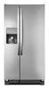 Whirlpool - 22.0 Cu. Ft. Side-by-Side Refrigerator with Thru-the-Door Ice and Water - Universal Silver-Front_Standard
