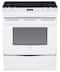 GE - 4.4 Cu. Ft. Self-Cleaning Slide-In Electric Convection Range - White-Front_Standard