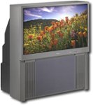 Angle Standard. Mitsubishi - 48" Widescreen HD-Ready Rear-Projection TV with DVI Interface - Gray.