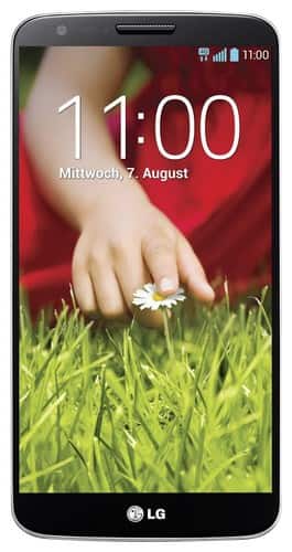 Front Standard. Verizon Wireless Prepaid - LG G2 4G LTE No-Contract Cell Phone - Black.