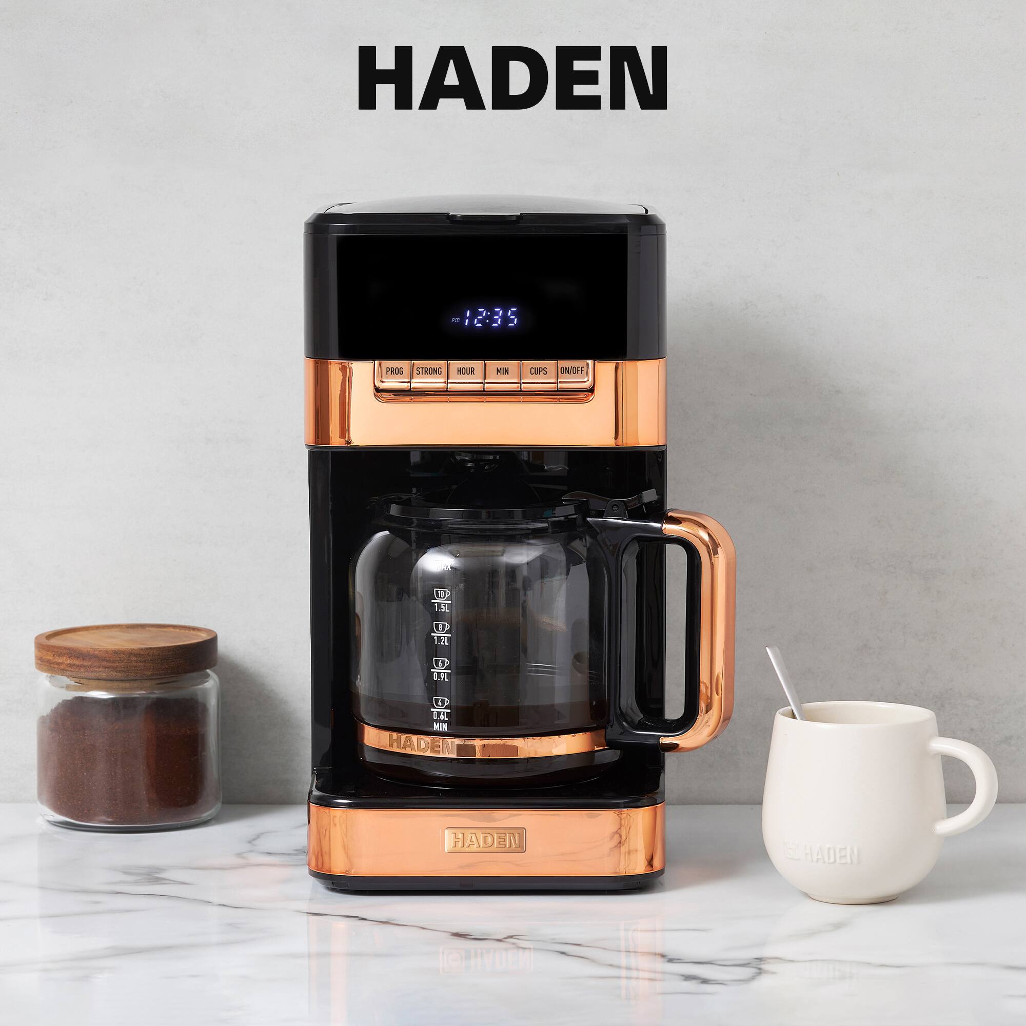 HADEN

12:35

PROG STRONG HOUR MIN

CUPS ON/OFF

HADEN

HADEN