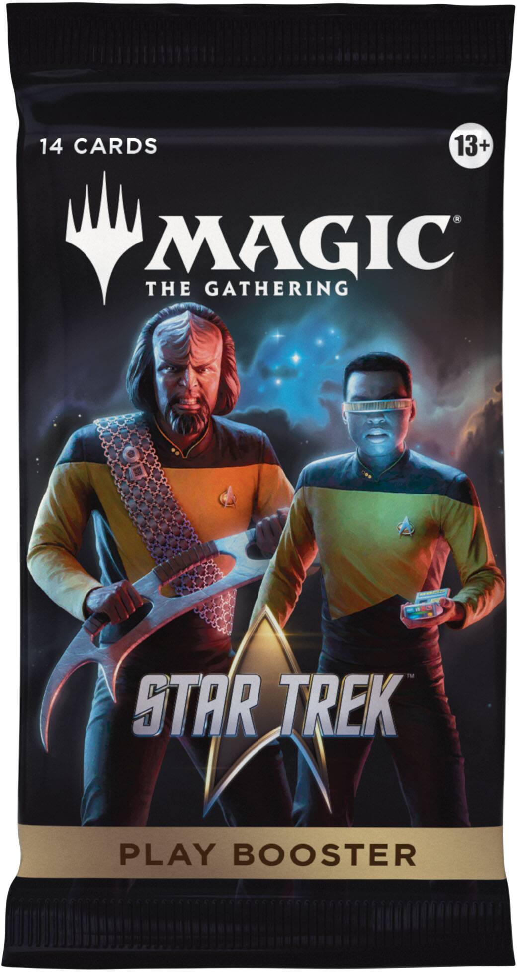 14 CARDS 13+ MAGIC THE GATHERING STAR TREK PLAY BOOSTER