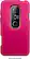 Front Standard. Fosmon - Bundle Silicone Skin for HTC EVO 3D and Shooter Mobile Phones - Pink.