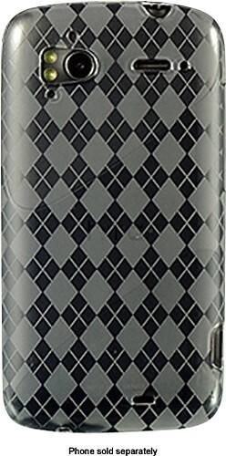 Front Standard. Fosmon - Bundle TPU Case for T-Mobile HTC Sensation 4G and Pyramid Mobile Phones.