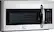 Angle. Frigidaire - Gallery 1.7 Cu. Ft. Over-the-Range Microwave - Stainless steel.