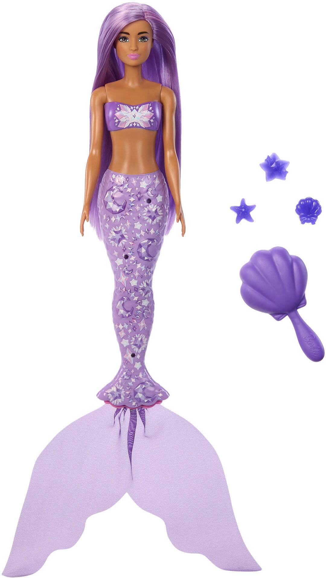 Left. Barbie - Color Reveal Mermaid Series Doll & Accessories - Styles May Vary.