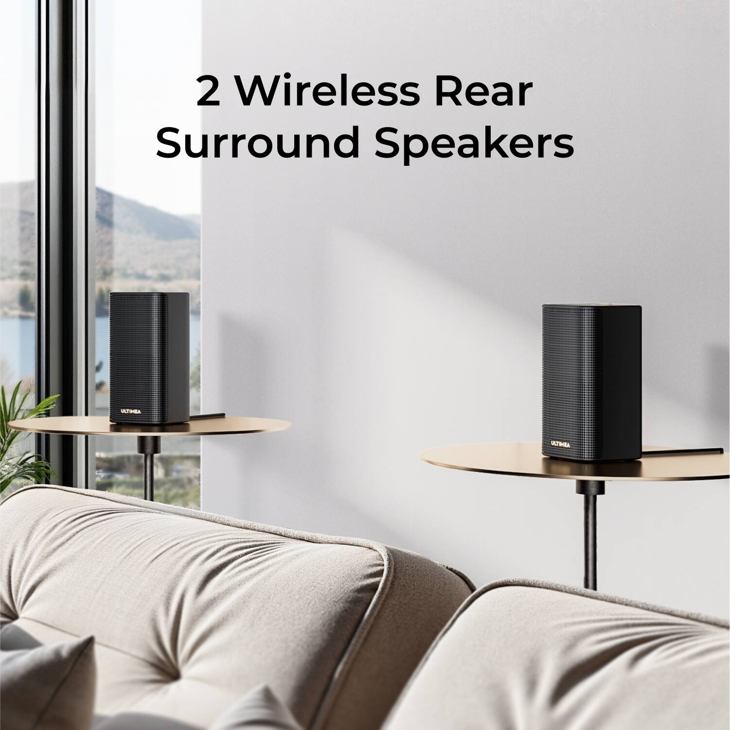Ultimea Skywave X40 Wireless Surround Sound System for TV
