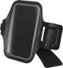 Insignia™ - Fitness Armband for Cell Phones with Screens up to 6.7" - Black
