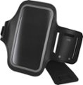Front Zoom. Insignia™ - Fitness Armband Carrying case for Apple® iPhone® XS, X, 8, 7, SE (2nd edition) and Samsung Galaxy S10e and s9 - Black.