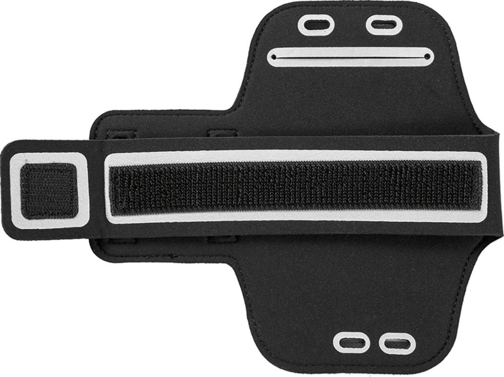insignia - fitness armband for apple iphone x and xs/8/7/6s and samsung s9/s8/s7 - black