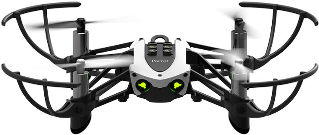 Parrot - MAMBO Quadcopter - Black - Front Zoom