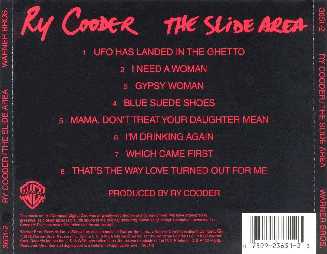 Back. The Slide Area [CD].