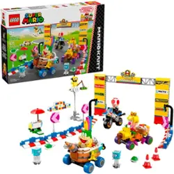 LEGO - Super Mario: Mario Kart Baby Peach & Grand Prix Set 72036 - Front_Zoom