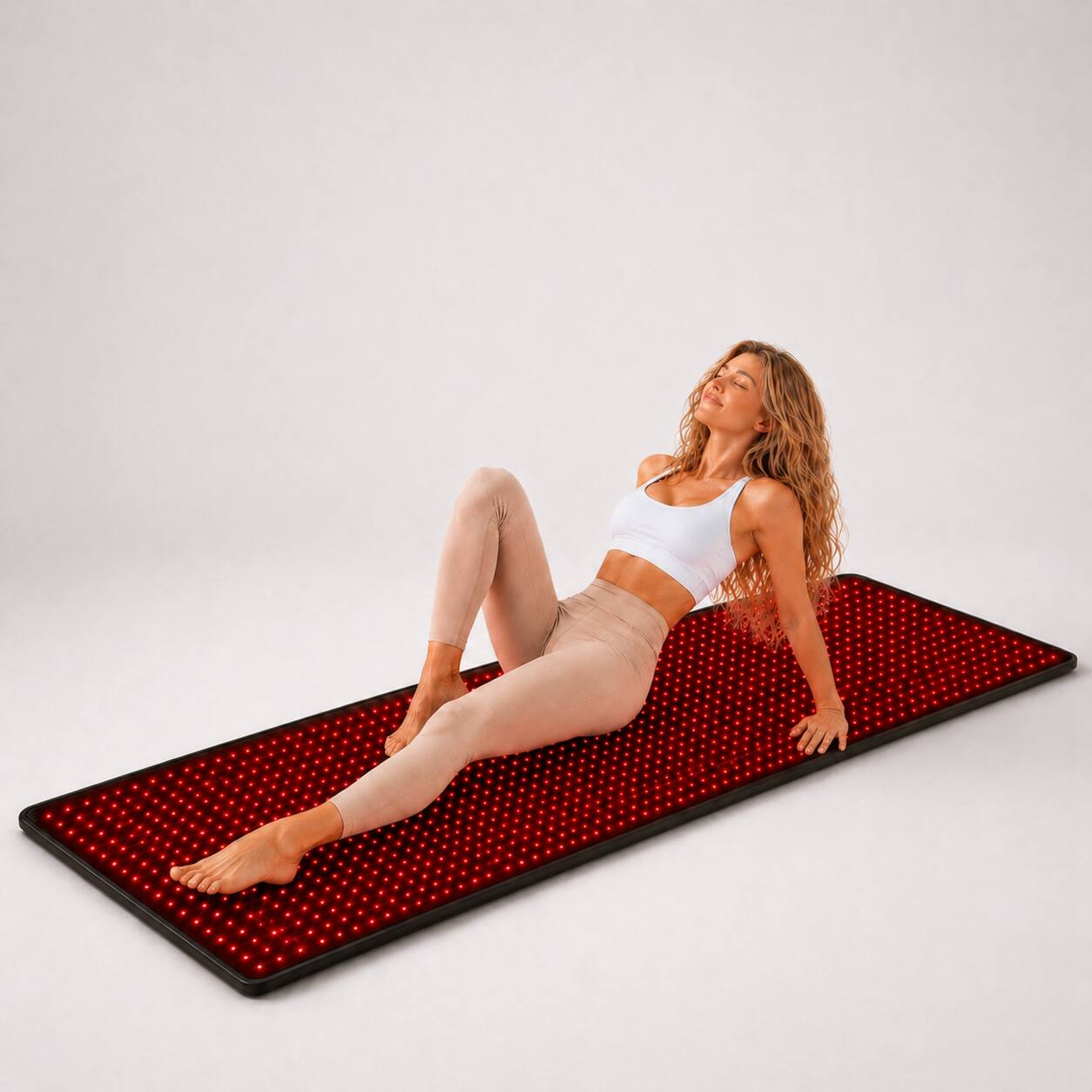 Front. iReliev - FullGlow™ 180 Full Body Red Light & Near Infrared Mat.
