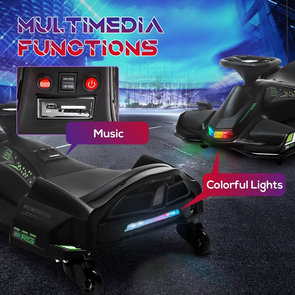 MULTIMEDIA FUNCTIONS

HIGH SPEED
LOW 3-220
24V

Music

POWERFUL RG III

Colorful Lights