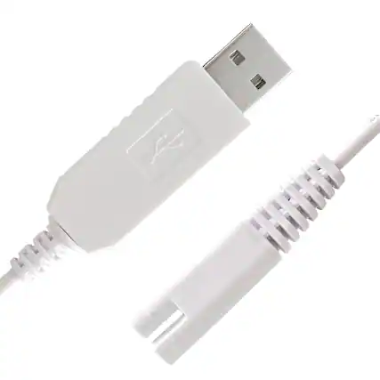 Front. ESBANY - Charging Cord Replacement for Waterpik Water Flosser WP360 WP462 WP450 WF13 WP100 Water Flosser USB Power Cord.