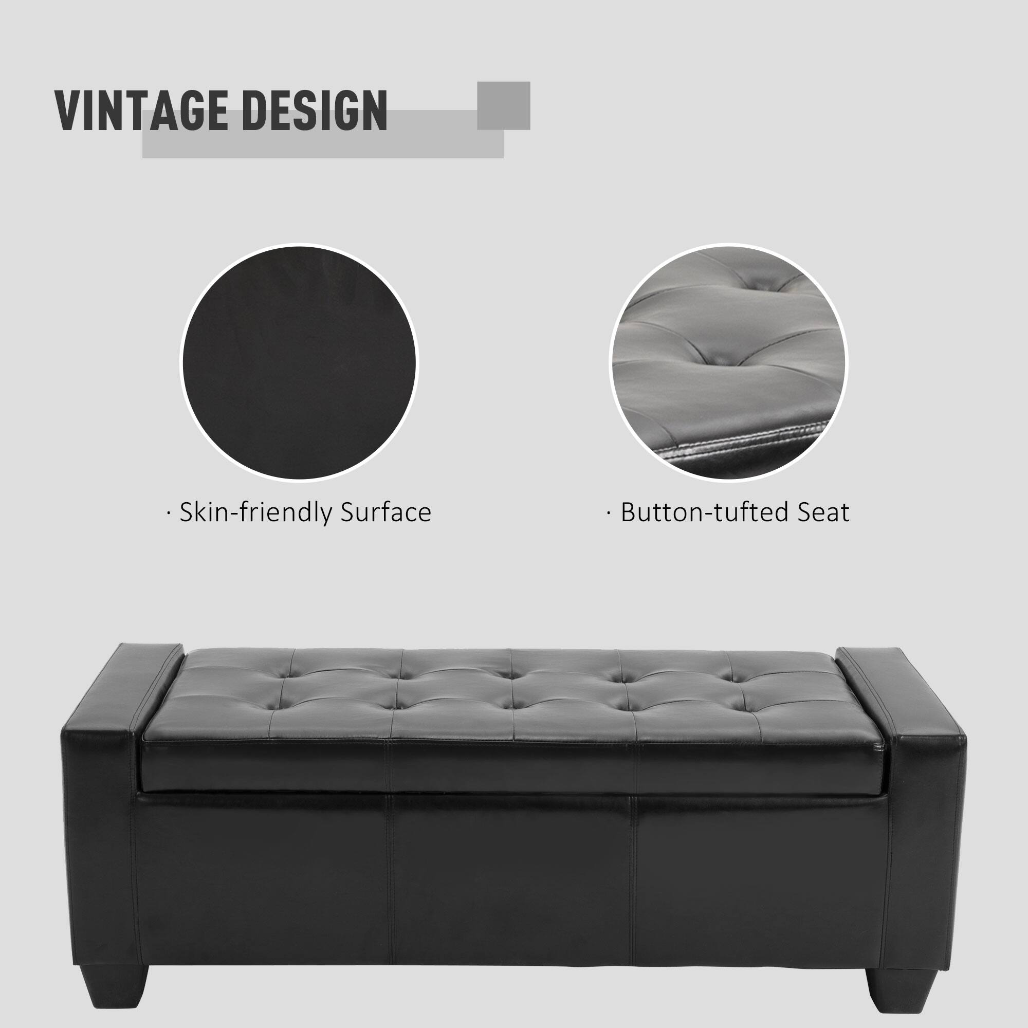 VINTAGE DESIGN

- Skin-friendly Surface
- Button-tufted Seat