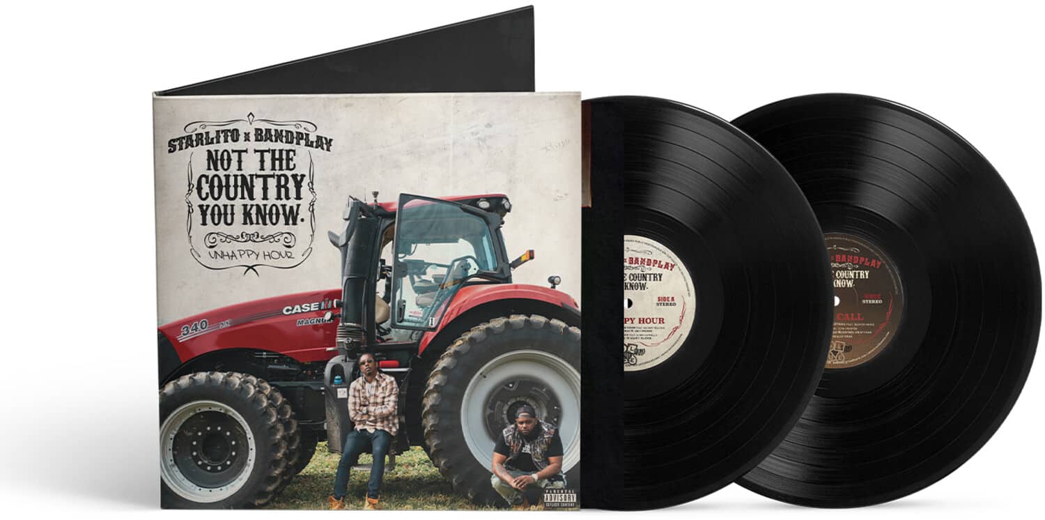 Starlito & Bandplay - Not the Country You Know - VINYL LP