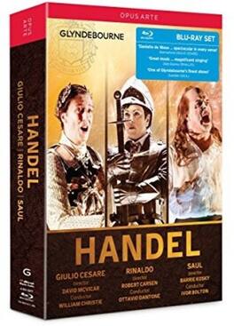 Handel: Giulio Cesare Rinaldo Saul - BLU-RAY