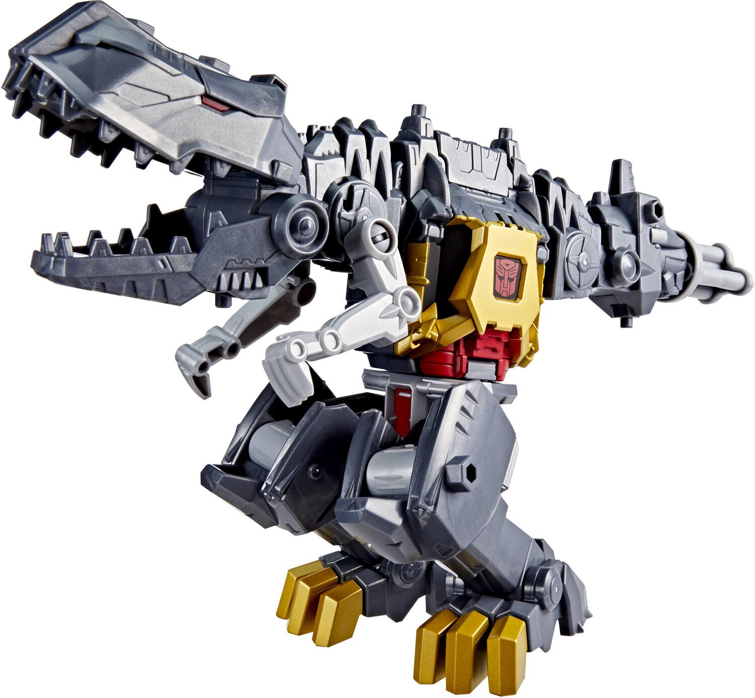 Alt View 2. Hasbro - Transformers - Cyberworld - Grimlock Chomp & Battle Action Figure   - COLLECTIBLES - Multicolor.