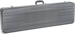 Winado - Bass Guitar Hard Case with Lock Latch and Soft Padding, Grey | 46 Inch ABS Hard-Shell Protective Bass Guitars Carrying