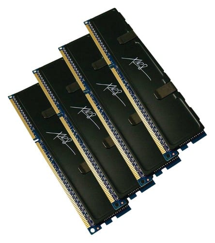 Front. PNY - XLR8 4-Pack 4GB PC3-12800 DDR3 CAS 9 Desktop Memory Kit - Multi.
