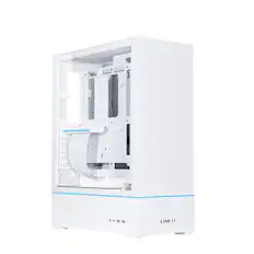 Front. Lian Li - UF-RSL120V2-1W UNI Fan SL120 V2 Reverse Blade, Single Pack without Controller - White.