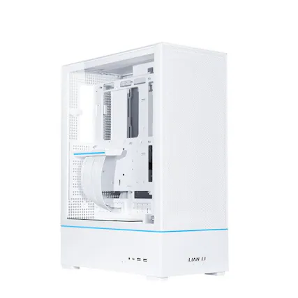 Front. Lian Li - UF-RSL120V2-1W UNI Fan SL120 V2 Reverse Blade, Single Pack without Controller - White.