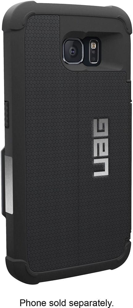 Angle. Urban Armor Gear - Folio Case for Samsung Galaxy S6 Cell Phones - Black.