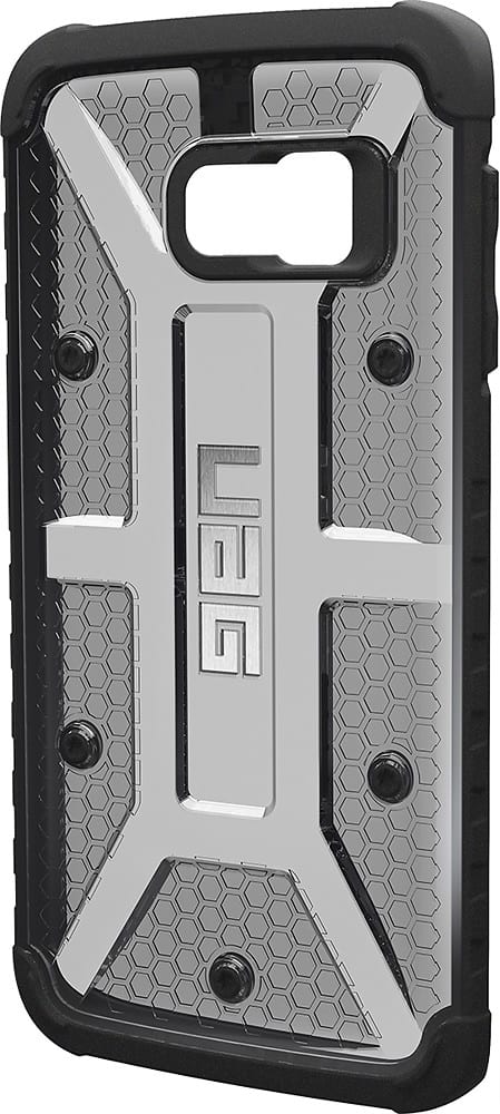 Front. Urban Armor Gear - Hard Shell Case for Samsung Galaxy S6 edge Cell Phones - Ash.