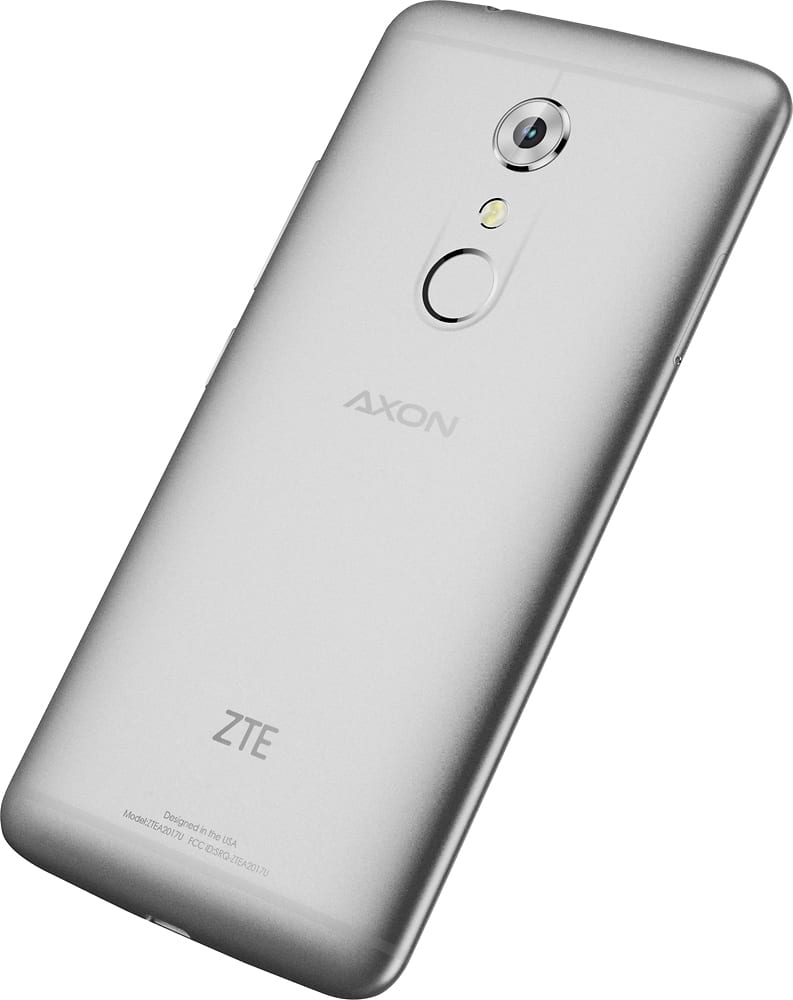 Best Buy: ZTE Axon 7 4G LTE With 64GB Memory Cell Phone (Unlocked ...