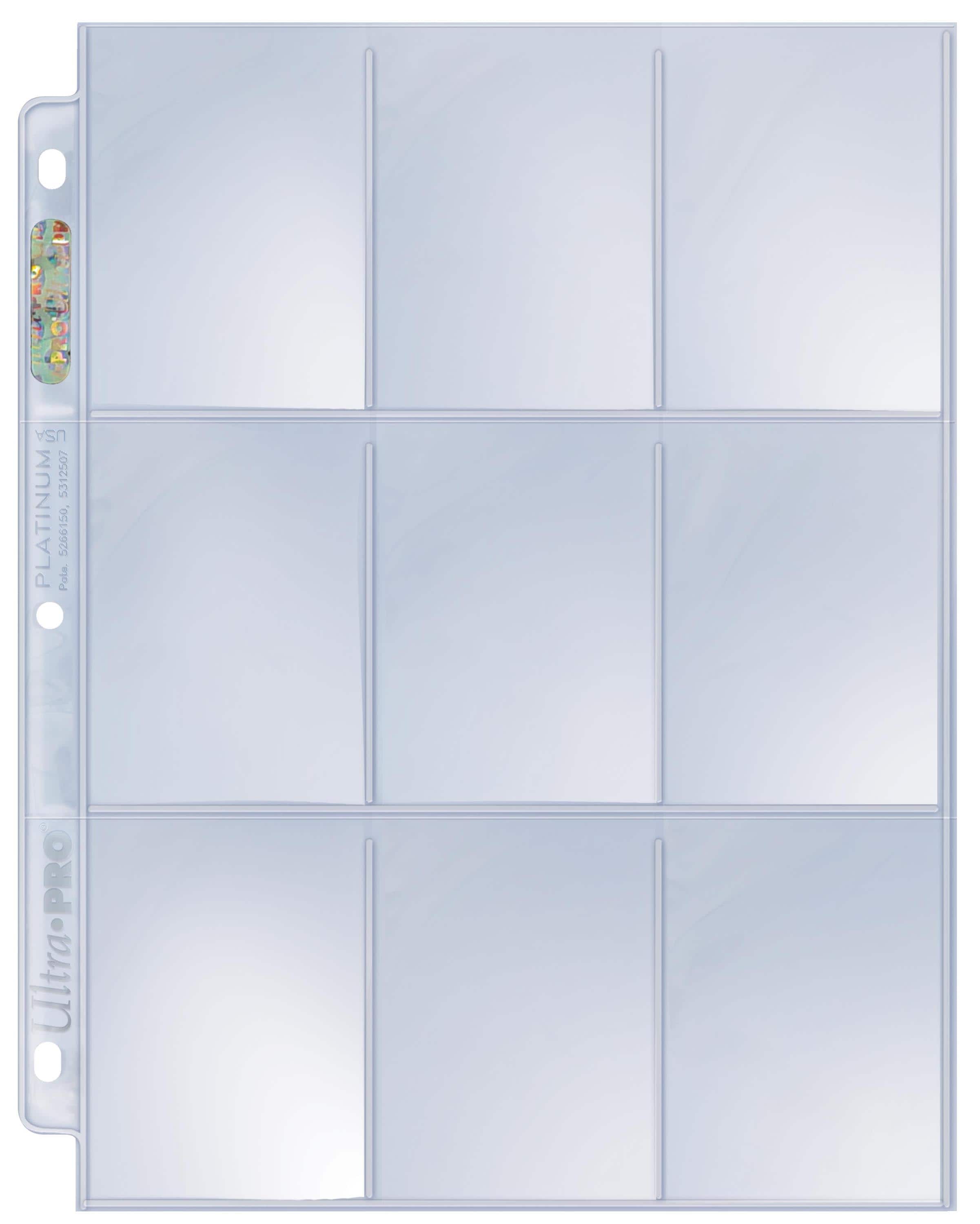 100 Ultra Pro Platinum 9-Pocket Sheets price history on PriceWatchPro
