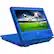 Angle. Ematic - 9" Portable DVD Player - Blue.