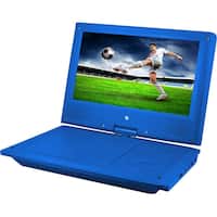 Ematic - 9" Portable DVD Player - Blue - Front_Zoom