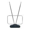 RCA - Indoor Dipole Loop Antenna - Black/silver-Front_Standard