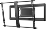 Sanus - Premium Series Super Slim Full-Motion TV Wall Mount for Most TVs 40"-84" up to 125 lbs - Black