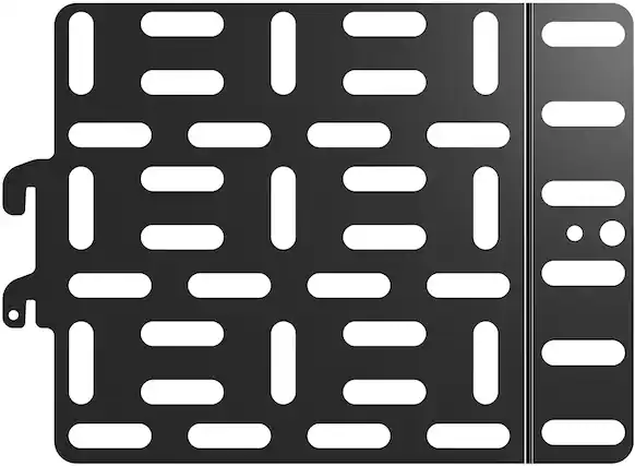 Front. Sanus - Streaming Media Panel for Most Small Devices up to 3 lbs- Compatible with Most TVs - Black.
