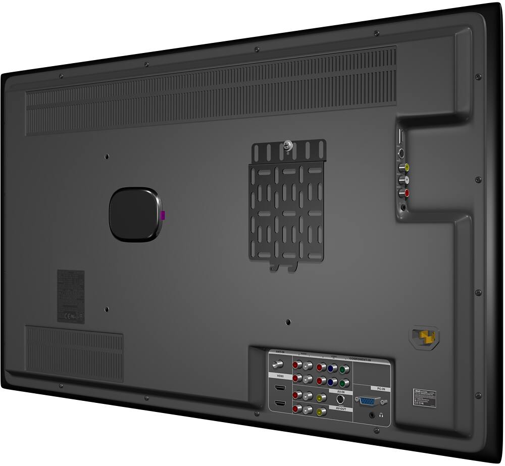 Alt View 13. Sanus - Streaming Media Panel for Most Small Devices up to 3 lbs- Compatible with Most TVs - Black.