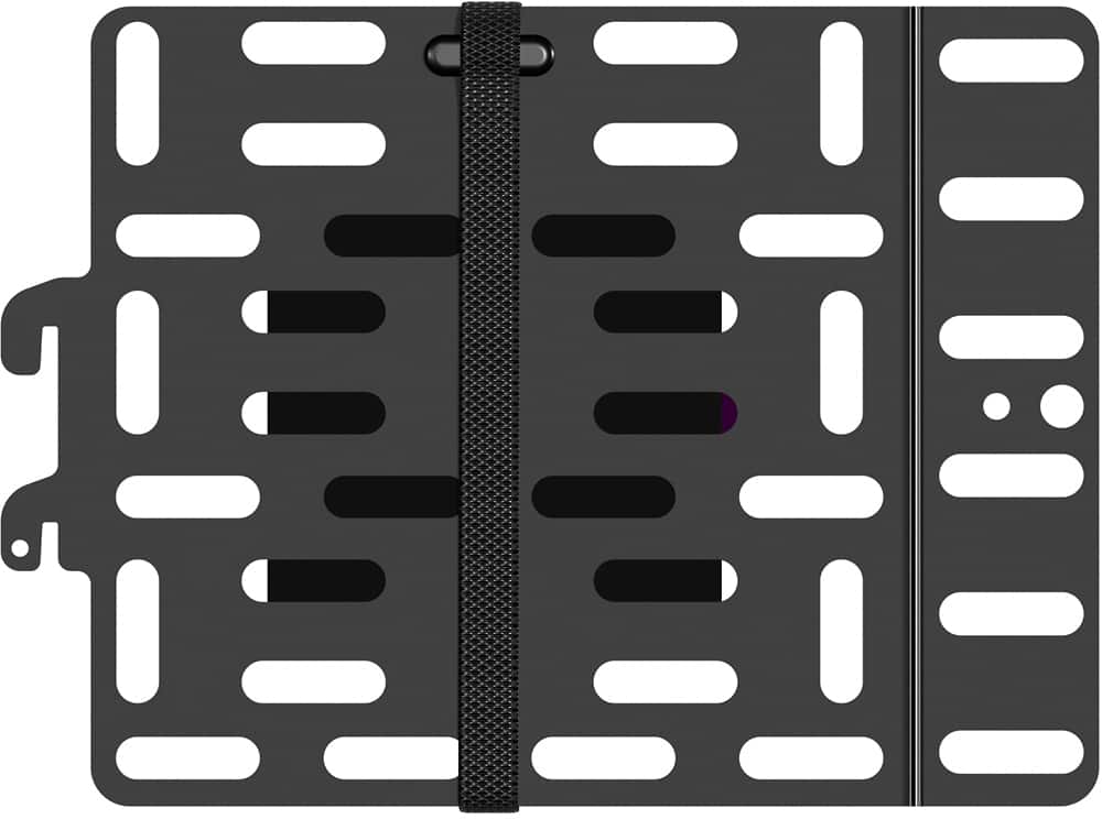Alt View 1. Sanus - Streaming Media Panel for Most Small Devices up to 3 lbs- Compatible with Most TVs - Black.